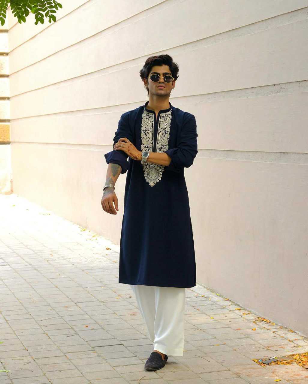 Royal Ivory Zardozi Kurta