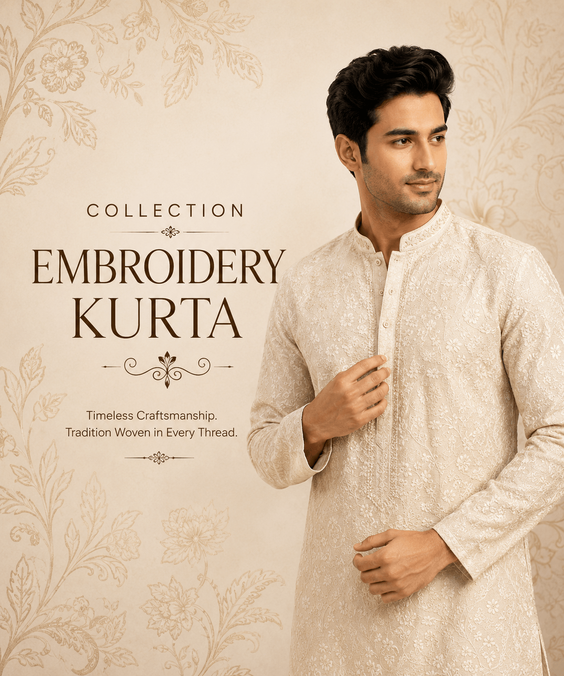 Embroidery Kurta