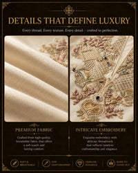 Ivory Embroidered Kurta Pant Set