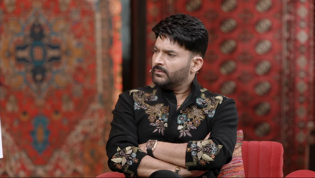 Kapil Sharma Inspired Signature Embroidered Kurta Pant in Armani Fabric